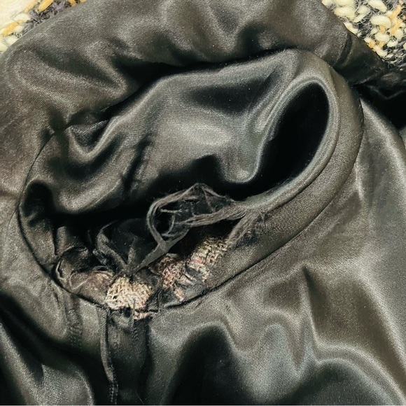 Vintage Peck & Peck Women’s Scottish Fabric Heavyweight Tweed Button Down Coat - Picture 9 of 16